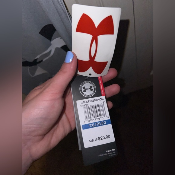 Underarmour girls yxl double tank tops (3) - Picture 9 of 9